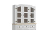 Cristalero 6 puertas - Linea mexicana Blanco