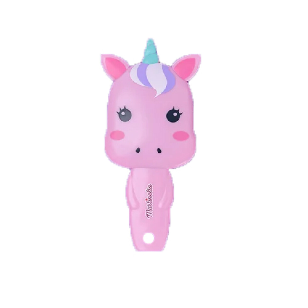 Cepillo de pelo Martinelia Unicornios - Rosado 