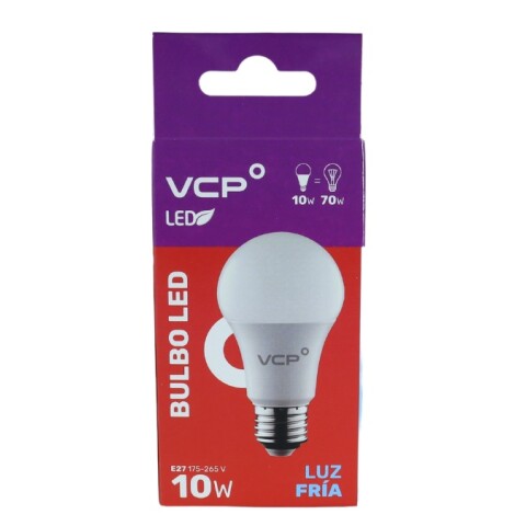 LAMPARA LED BULBO 10W E27 6500K LAMPARA LED BULBO 10W E27 6500K