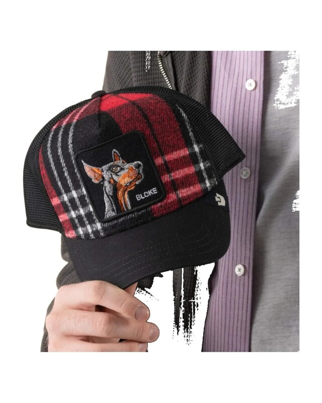 Gorra Goorin Bros Trucker Baseball - Brit Bloke Escoces Rojo Gorra Goorin Bros Trucker Baseball - Brit Bloke Escoces Rojo
