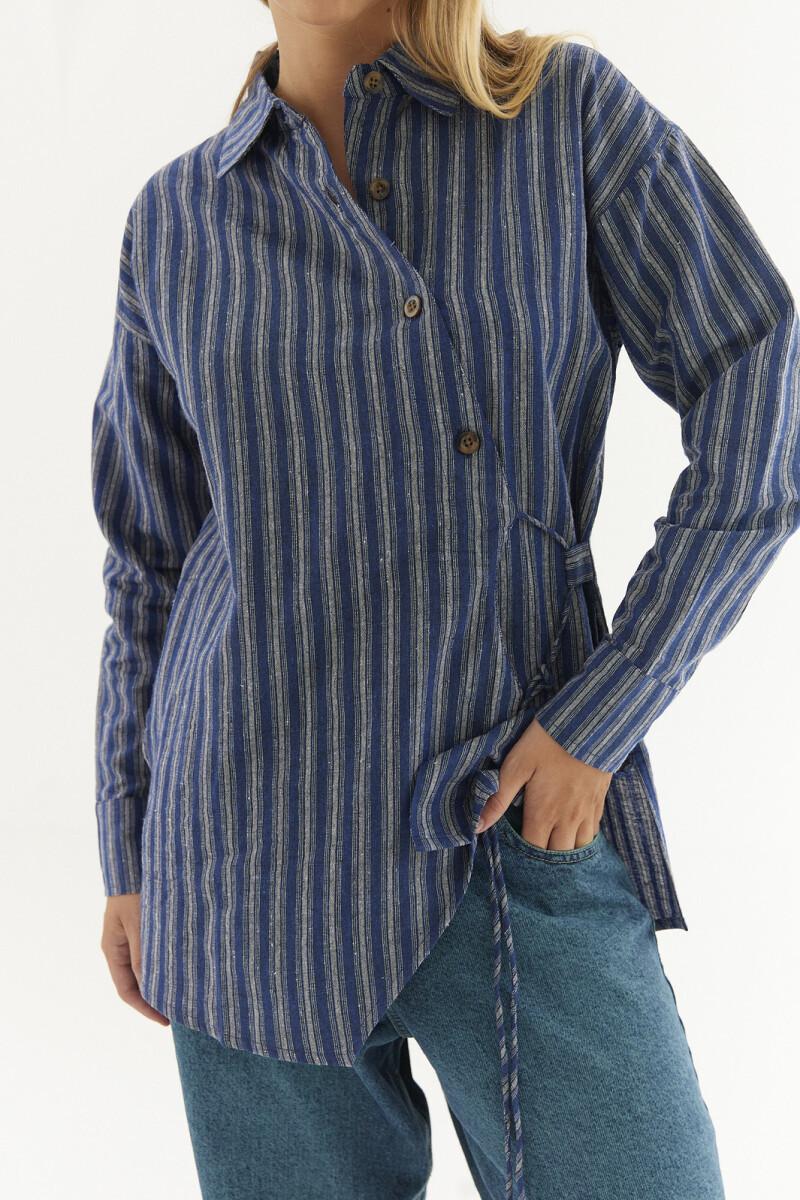 Camisa Lowe Azul