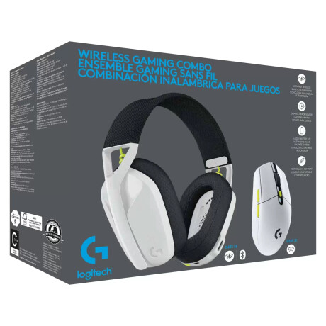 LOGITECH 981-001161 COMBO GAMING BLACK+WHITE & LIME INAL Logitech 981-001161 Combo Gaming Black+white & Lime Inal