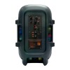 Parlante torre bluetooth KTS1896 8" luces LED con micrófono y control Parlante torre bluetooth KTS1896 8" luces LED con micrófono y control