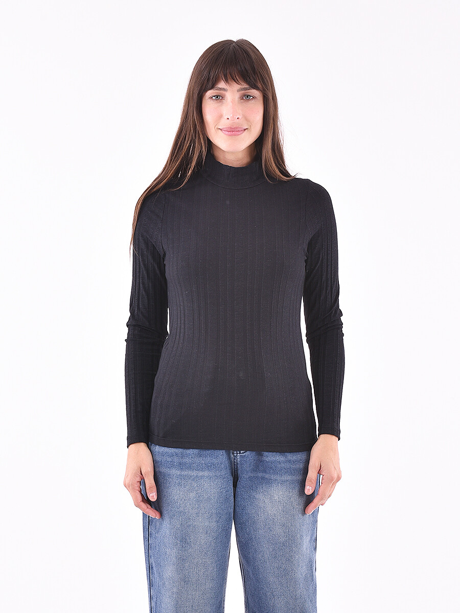 POLERA DALIANZA - NEGRO 