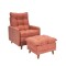 Poltrona reclinable Con Puff - Montreal Terracota
