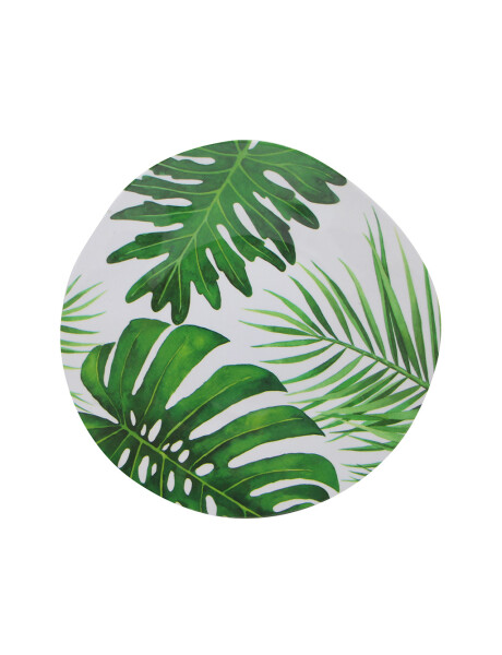 PLATO POSTRE D22CM 180G MELAMINA PALMAS PLATO POSTRE D22CM 180G MELAMINA PALMAS