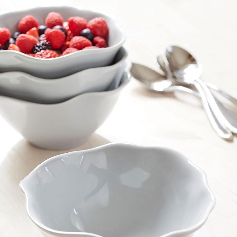 PORTMEIRION S CONRAN FLORET BOWLS MULTIUSO SET X4 GRIS PORTMEIRION S CONRAN FLORET BOWLS MULTIUSO SET X4 GRIS