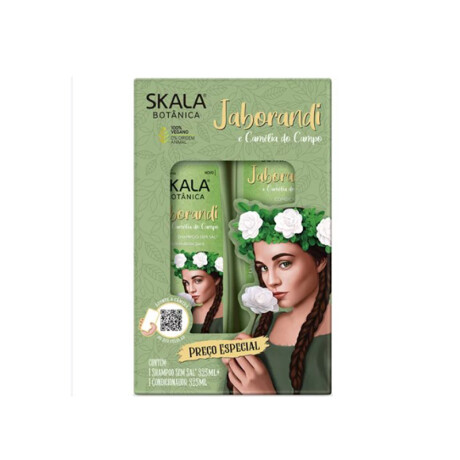 Pack Skala 100% Vegano Shampoo 325 ml + Aco 325 ml Flor Jaborandi
