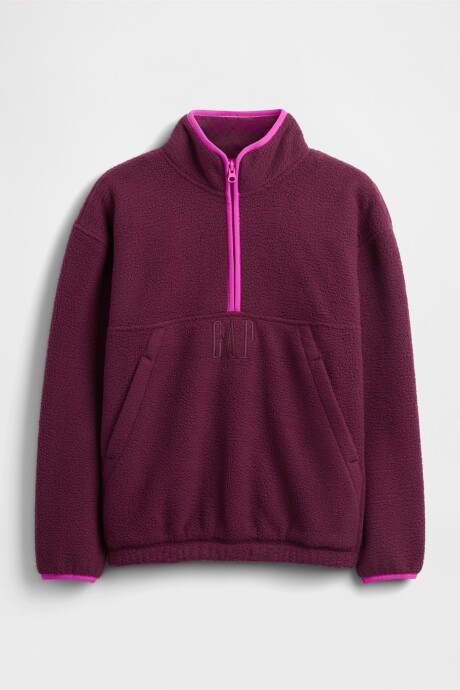 Polar Medio Cierre Niño Tuscan Red