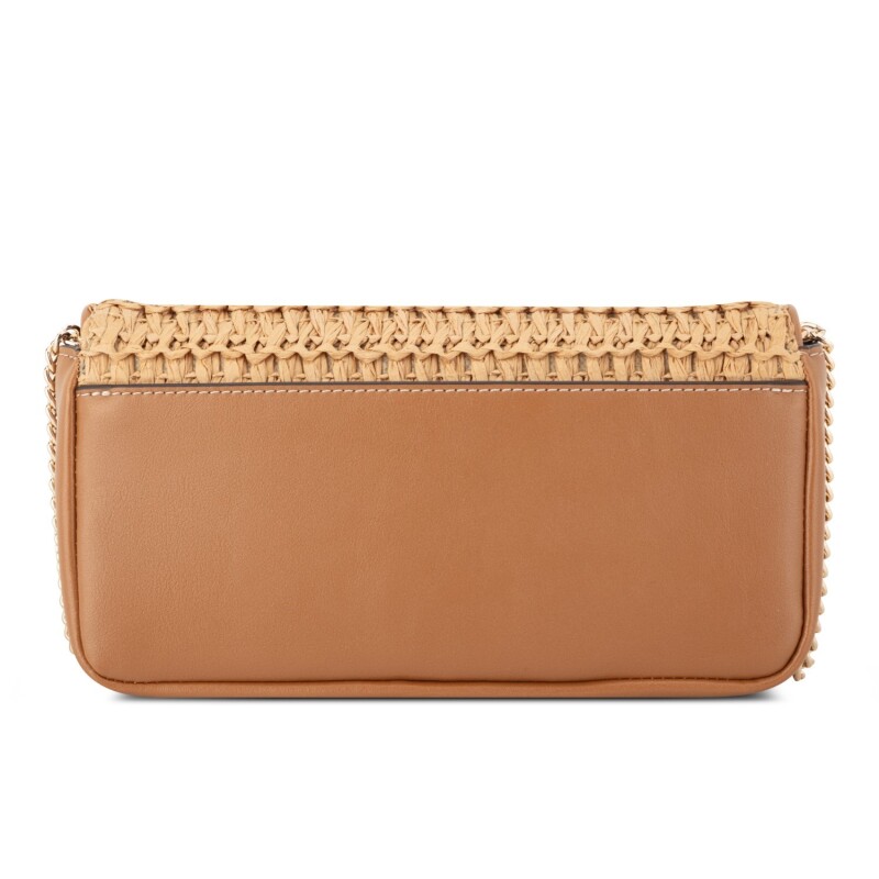 Crossbody Nefi Phone Case Organizer Natural/brandy