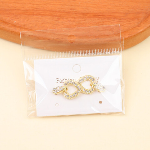 Aretes brillantes corazones Aretes Brillantes Corazones