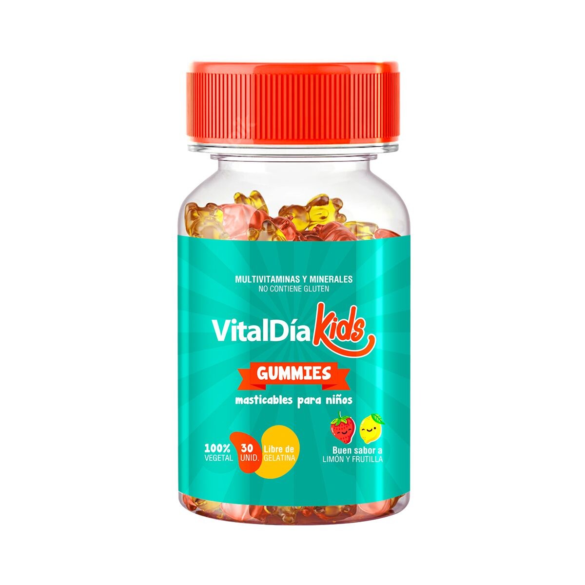 VITALDIA KIDS GUMMIES FR. X 30 UNID. 