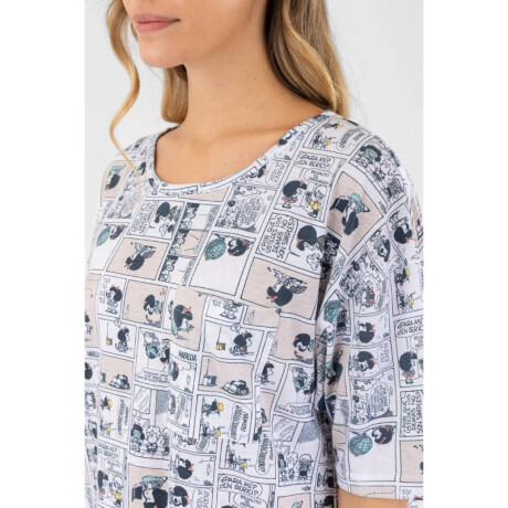 Camison mafalda 1 Marfil