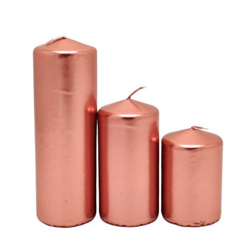 Velon x3 Metalizados Rosa Oro