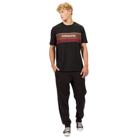 Remera Billabong Grid Negro