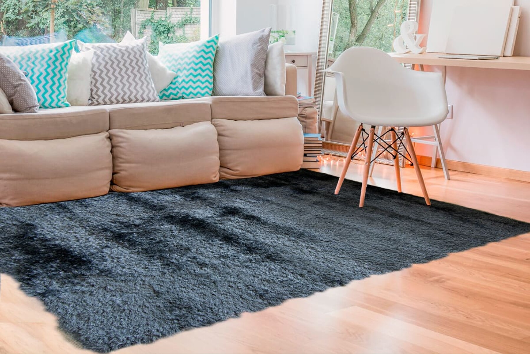 Alfombra Fancy Surtido Gris Plomo - 200*250 