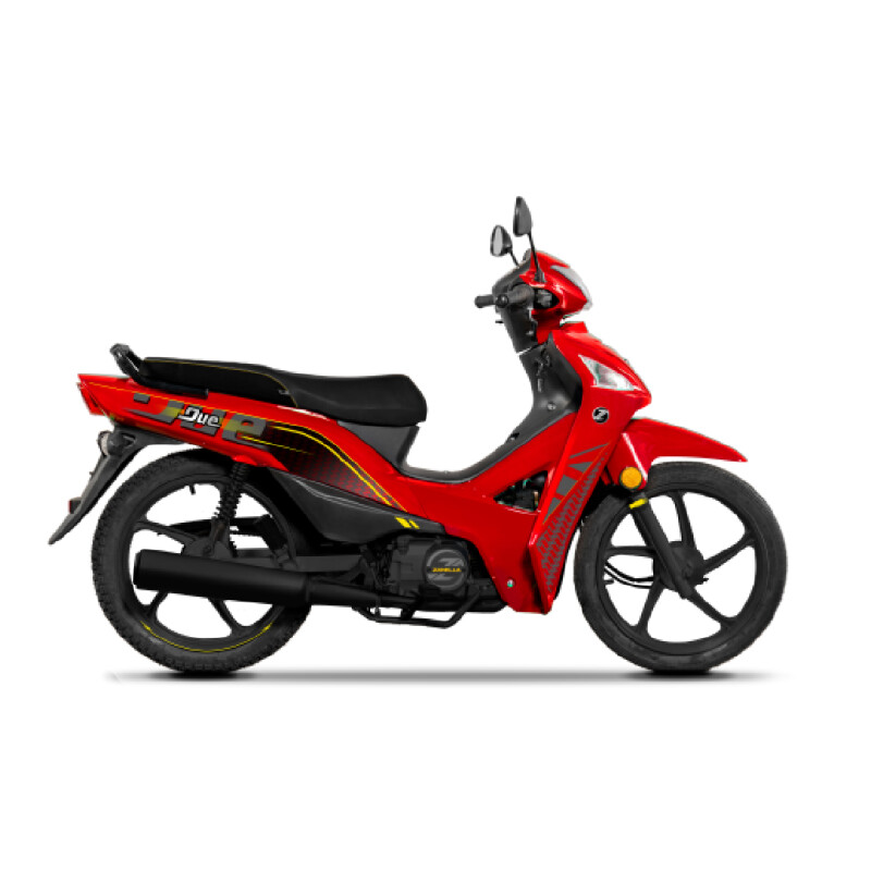 Moto Zanella Due 125 F Roja Moto Zanella Due 125 F Roja