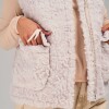 Chaleco de Piel Slowly Off White