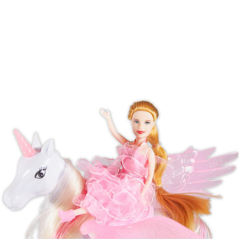 Outlet Carrosa c/Unicornio y Muñeca 41*20*12cm Outlet Carrosa C/unicornio Y Muñeca 41*20*12cm