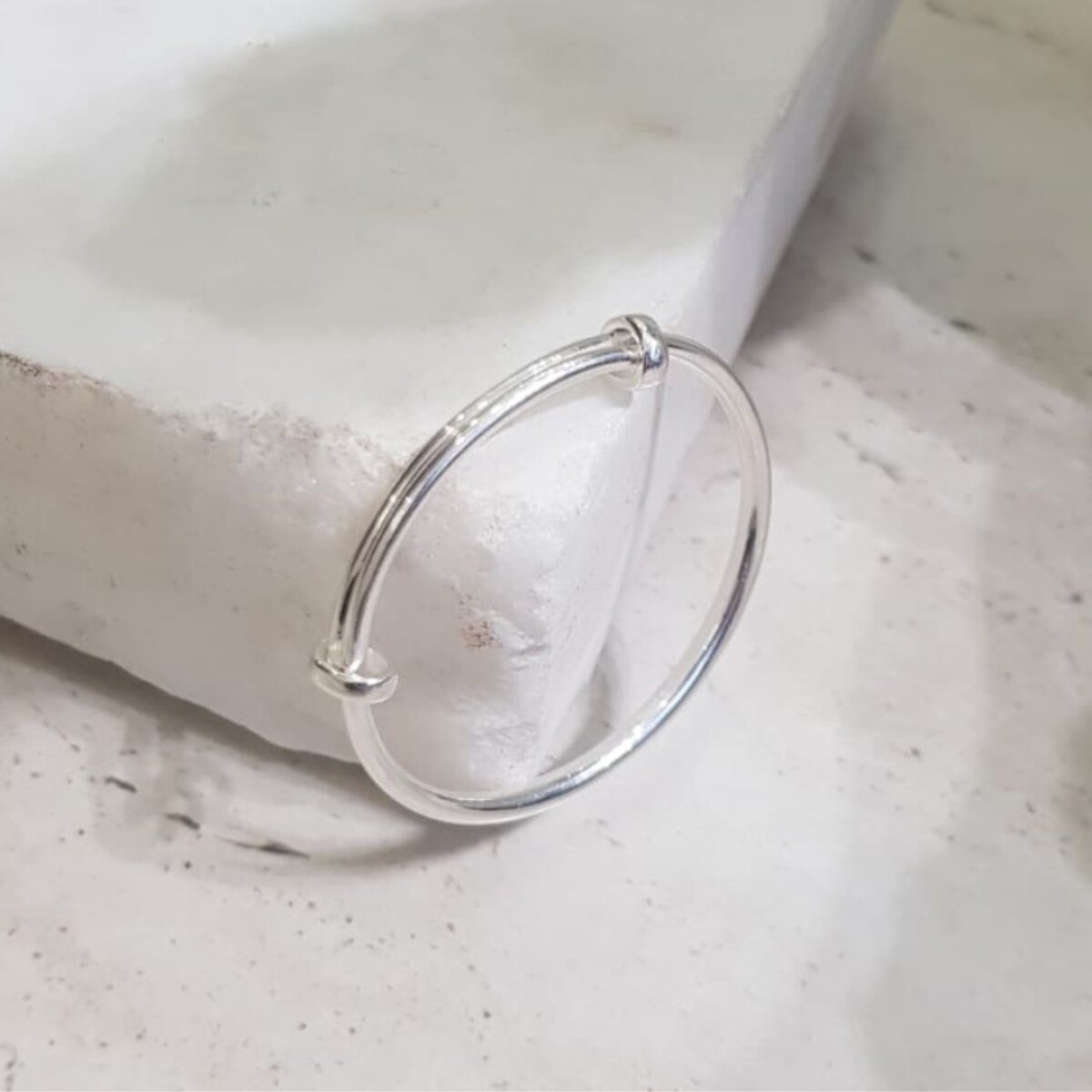 Esclava Regulable Para Niña - Plata 925 