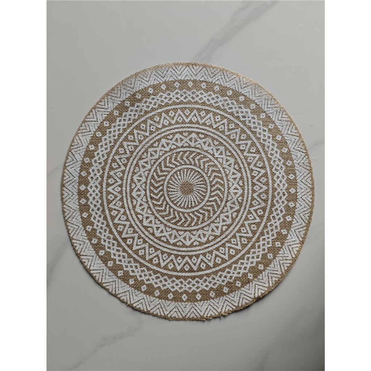 INDIVIDIUAL YUTE D38CM BLANCO/NATURAL 