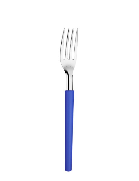 TENEDOR MESA 19.8CM MANGO AZUL MILLENIUM DI SOLLE TENEDOR MESA 19.8CM MANGO AZUL MILLENIUM DI SOLLE