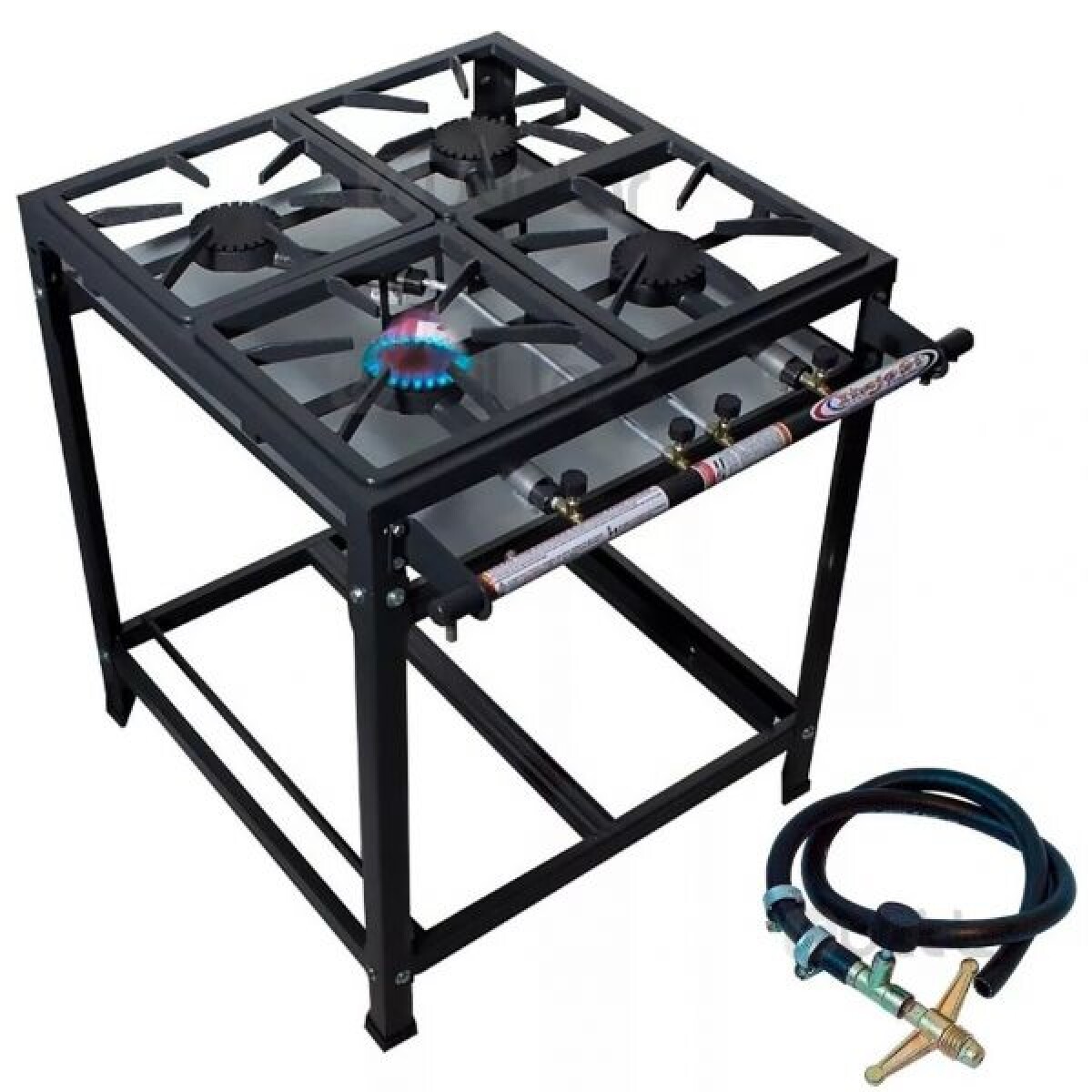 Anafe 4 Hornallas 30x30 Alta Presion Perpetua 