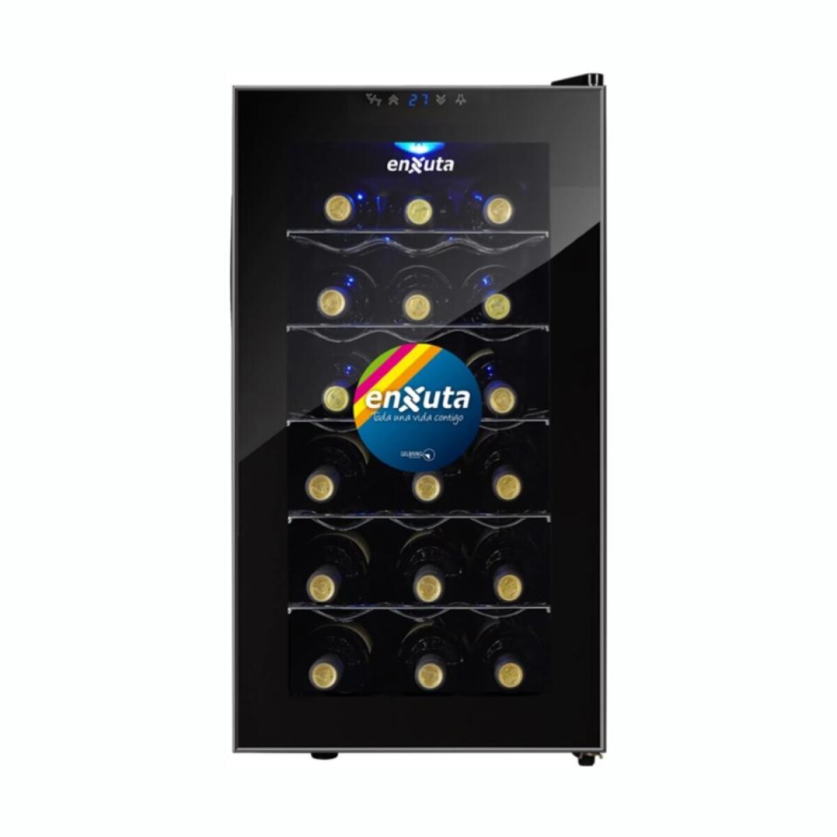 Enfriador De Vino ENXUTA EVENX3318 Capacidad 18 Botellas 