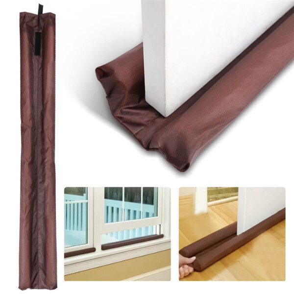 Zocalo Burlete Doble Espuma Ajustable Bajo Puerta 85 Cm Zocalo Burlete Doble Espuma Ajustable Bajo Puerta 85 Cm