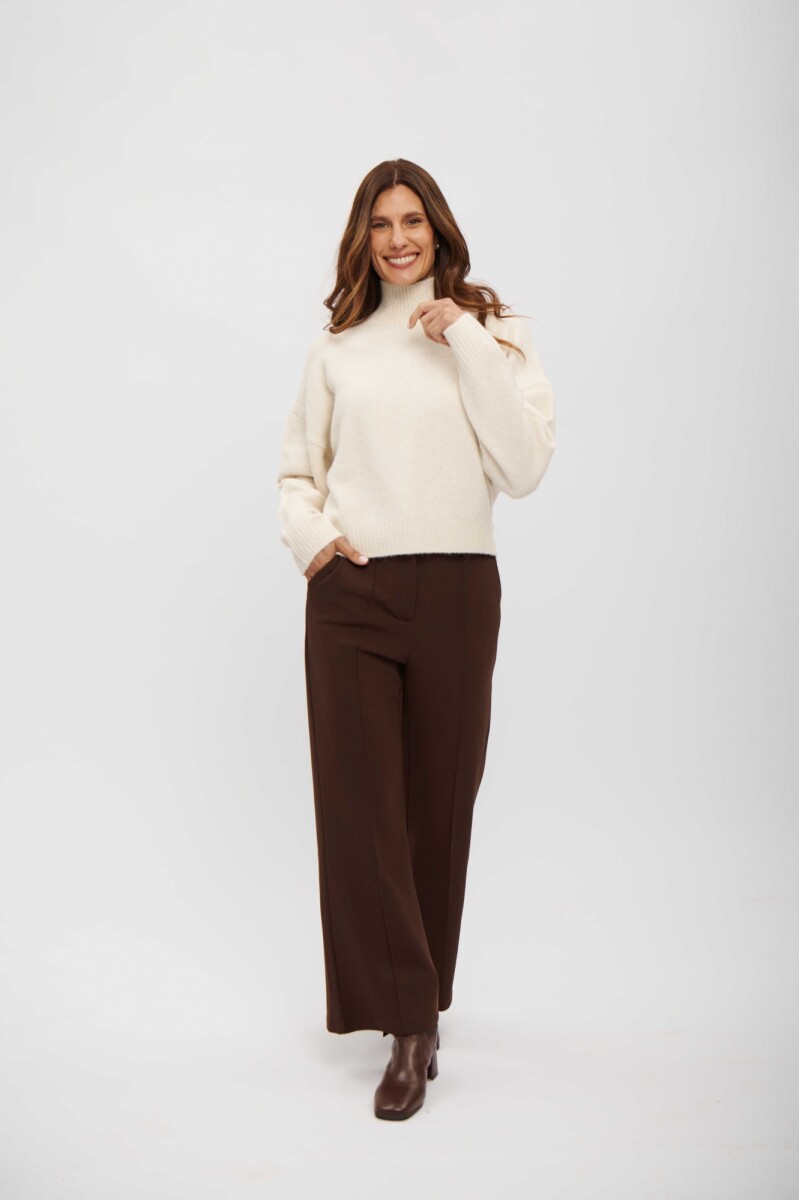 MEDIA POLERA NARA - CRUDO 