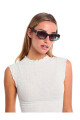 Tiwi Colette -611 Crystal Green-beige Top Line With Green Gradient Lenses
