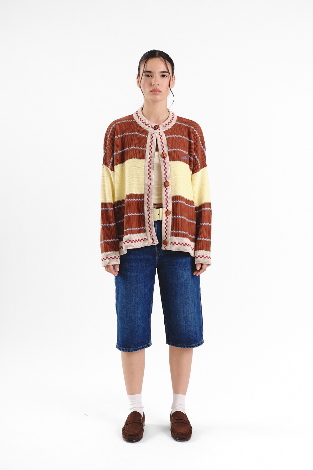 Cardigan Glory SS27 Chocolate