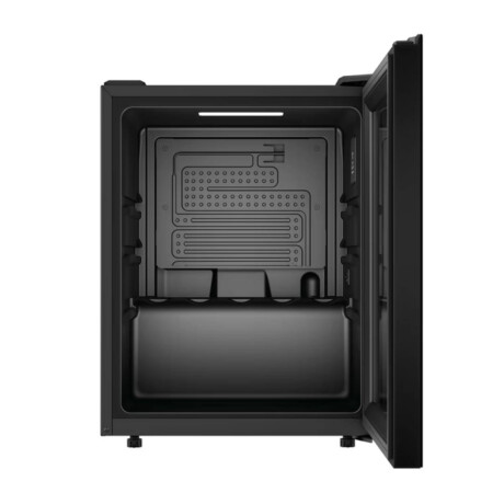 Vinera CANDY 23 Botellas Estante de Madera con Control a Distancia Negro