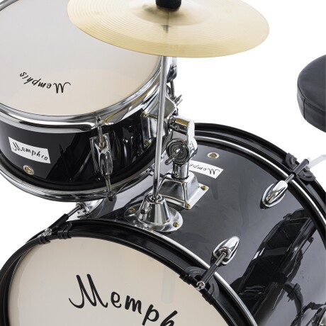 BATERIA INFANTIL MEMPHIS NEGRA 3 CUERPOS BATERIA INFANTIL MEMPHIS NEGRA 3 CUERPOS