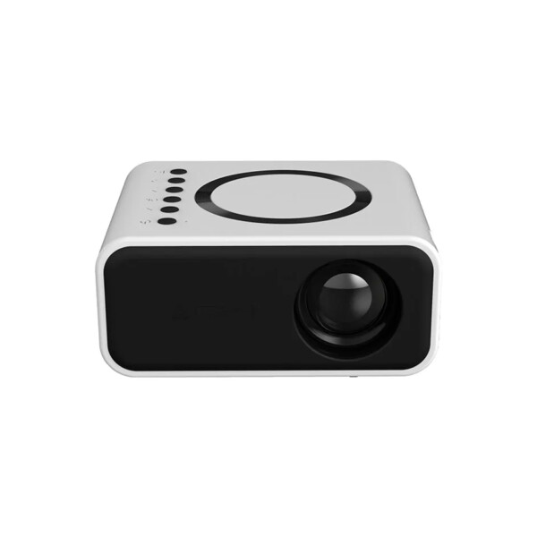 Mini proyector T300S con wifi y USB color blanco Mini Proyector T300s Con Wifi Y Usb Color Blanco