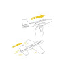 Avión Planeador Infantil de Espuma Djeco Avión Planeador Infantil de Espuma Djeco
