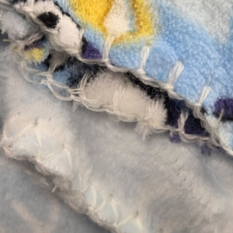 Frazada Coral Infantil 1 Plaza 150 x 200 cm Bluey