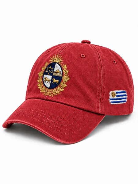 Gorra Visera rojo