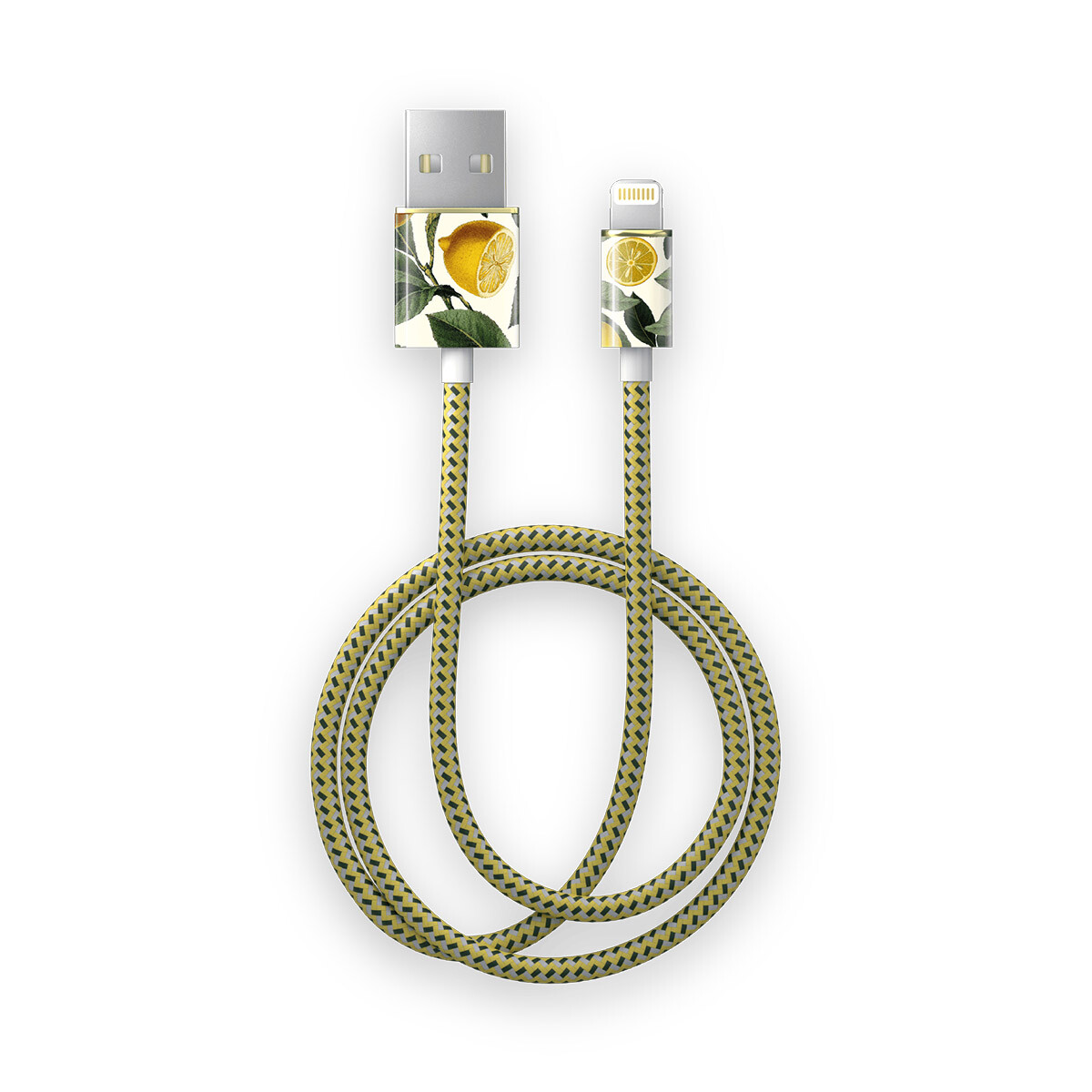 Cable de Carga Fashion Cable Ideal of Sweden USB a Lightning 1 Metro - Awesome lime 