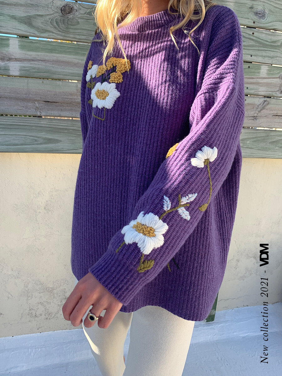 Sweater Osaka - Violeta 