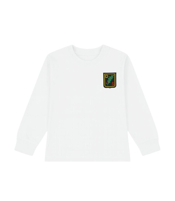 T-shirt manga larga Kinder Colegio Alemán Blanco