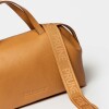 Cartera de mano Resort en cuero graneado Cuoio