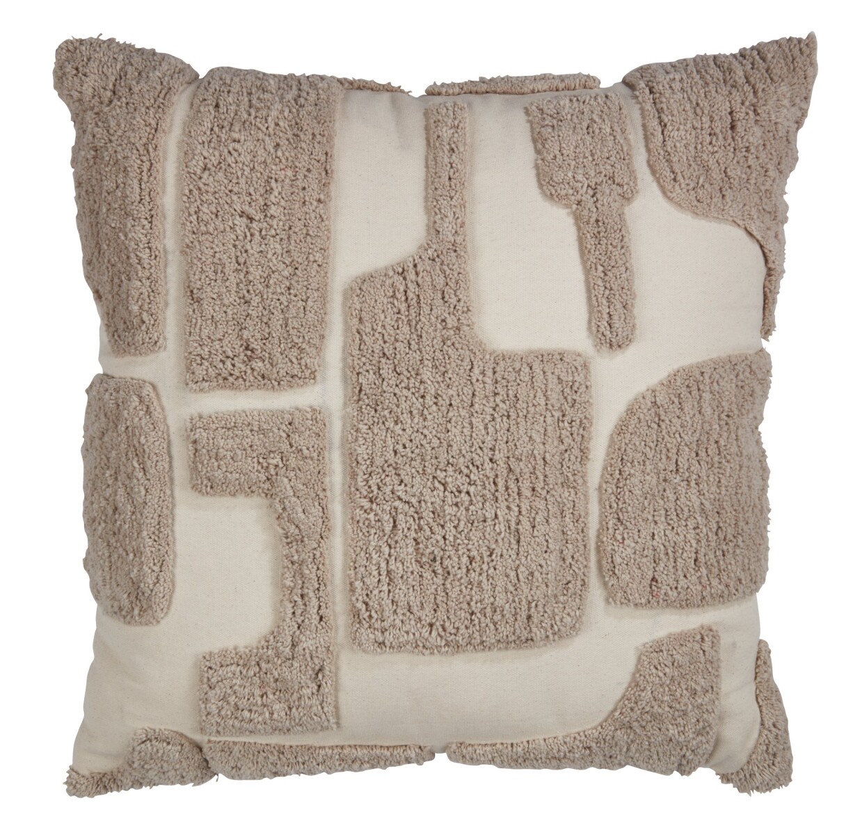 Almohadón DVERGFAKS 45x45 gris/beige 