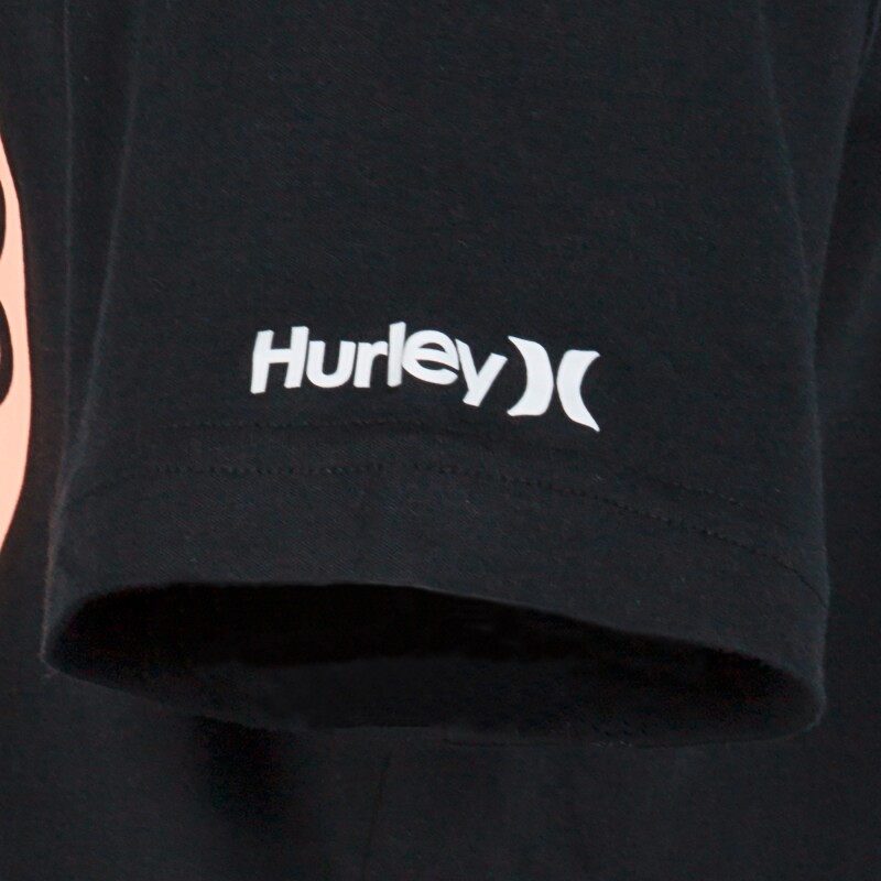 Remera Sticker Check Tee de Niños Negro