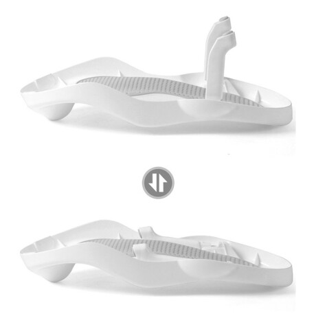 Soporte Antideslizante de Bañera Silla Cama de Ducha p/ Bebé Gris