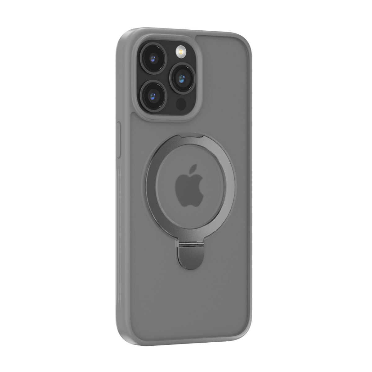 Protector Case Delight Series MagSafe Devia con Soporte para iPhone 15 Pro - Gray 