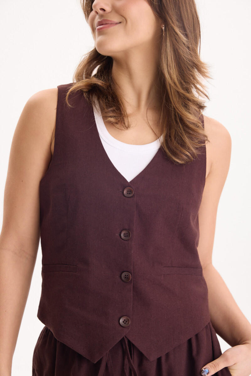 Blusa Marbella Marron