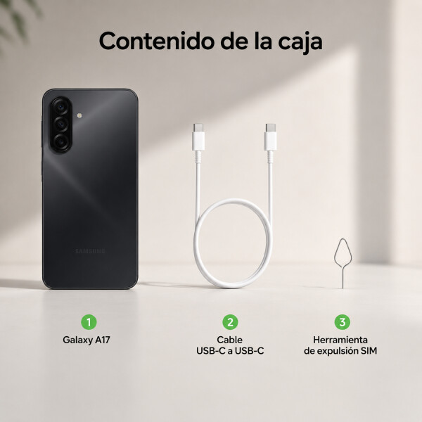 Samsung A17 6/128gb 4g + Regalo NEGRO