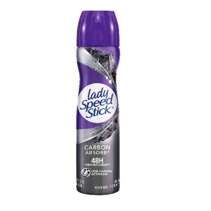 SPEED STICK LADY SPRAY LSS CARBON única