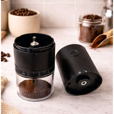 Molinillo de café eléctrico Negro